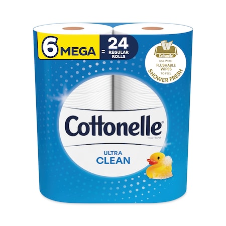 Cottonelle Pack, 284 Sheets, White, 36 PK 54150